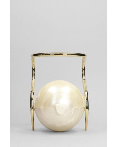 Cult Gaia Borsa a mano Pearl in Acrilico Beige - Neutro