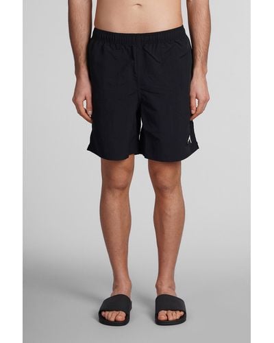 Stussy Beachwear In Black Polyester