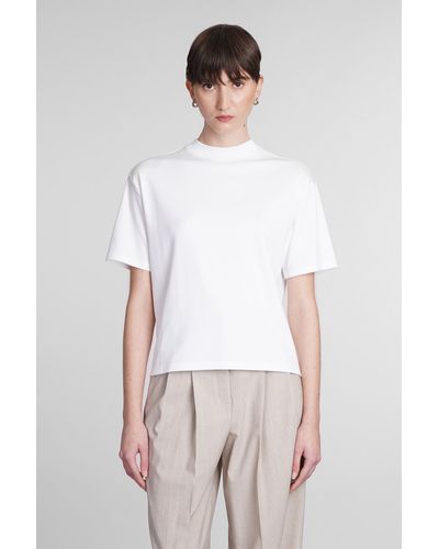 Theory T-Shirt in Cotone Bianco