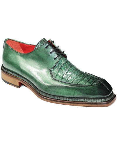 Fennix Marcus Shoes Exotic Oxfords (fx1131) - Green