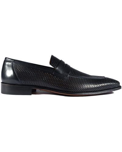 Mezlan micro shop studded loafer