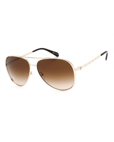 Michael Kors 0mk1114 Sunglasses Light Gold / Gradient Brown