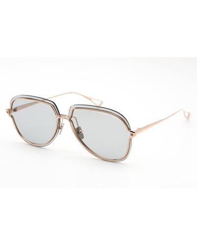 Dita Eyewear Nightbird-three Sunglasses Gold / Brown Gradient - Metallic