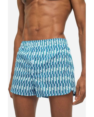 Men's Modern Fit Boxers Ledbury 65 Cotton Batiste Multi