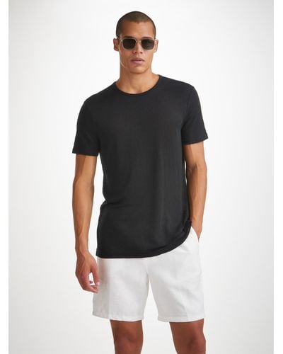 Derek Rose T-shirt Jordan Linen - Black