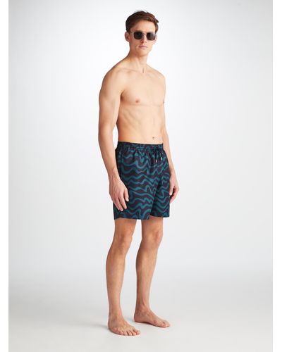 Derek Rose Swim Shorts Maui 63 - Blue