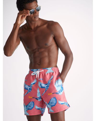 Derek Rose Swim Shorts Maui 54 - Red