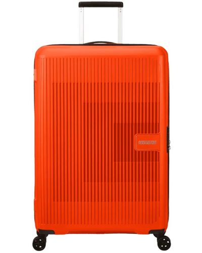 American Tourister AEROSTEP SPINNER 77/28 EXP TSA BRIGHT ORANGE - Arancione