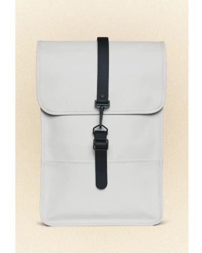 Rains De Santis Mini backpack bianco 13020ASH - Dettagli Esclusivi e design compatto. - Multicolore