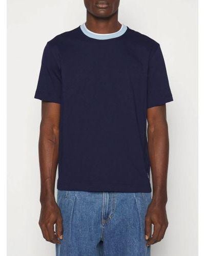 Paul Smith Very Dark Regular Fit Short Sleeve T-Shirt - Blue