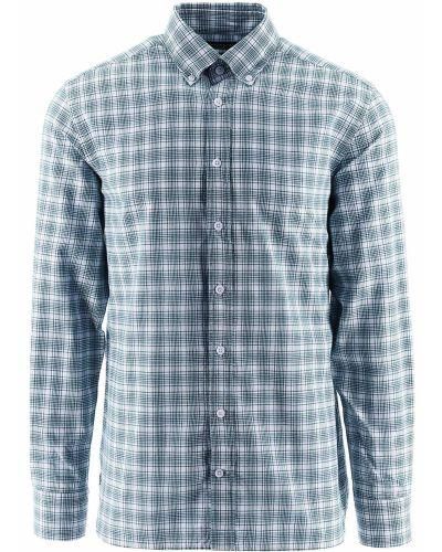 Hackett Oxford Chequered Shirt - Blue