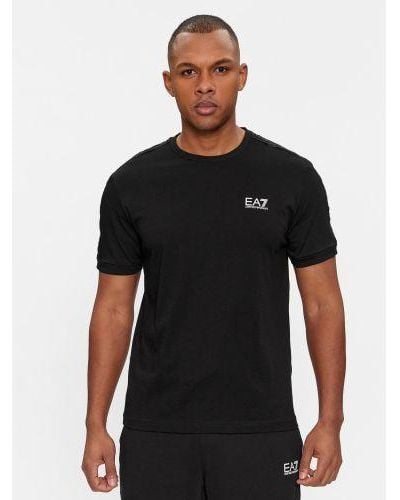 EA7 Logo T-Shirt - Black