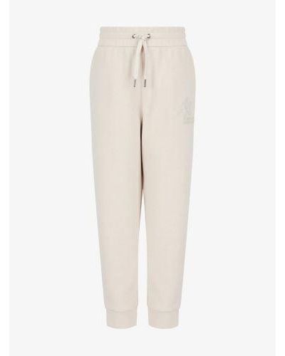 Armani Exchange Aura Branded Trousers - Natural