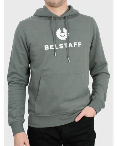 Belstaff Mineral Signature Hoodie - Grey