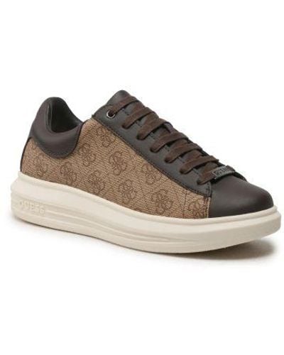 Guess Vibo Carryover Trainer - Brown