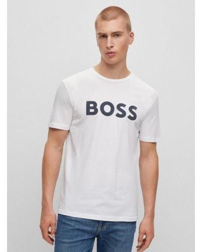 BOSS Thinking 1 T-Shirt - White