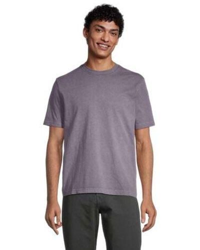 Paul Smith Mauve Acid Wash T-Shirt - Purple