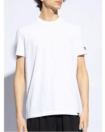 DSquared² Round Neck T-Shirt - White