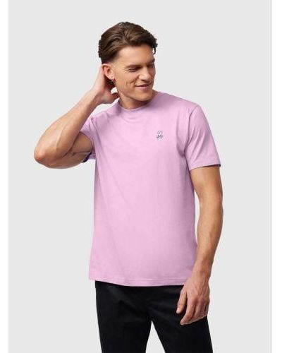 Psycho Bunny Pastel Classic Crew Neck T-Shirt - Pink