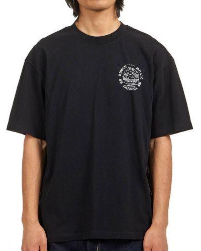 Edwin Garment Washed Music Channel T-Shirt - Black