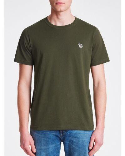 Paul Smith Military Zebra T-Shirt - Green