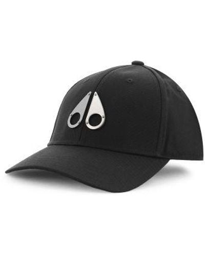 Moose Knuckles Nickel Logo Icon Cap - Black