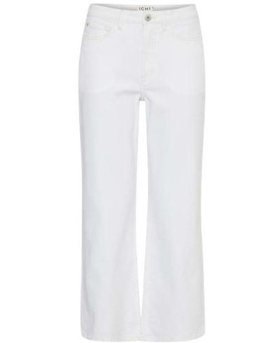 Ichi Blanc De Blanc Ziggi Jeans - White