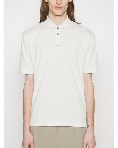 HUGO Dangula Polo Shirt - White