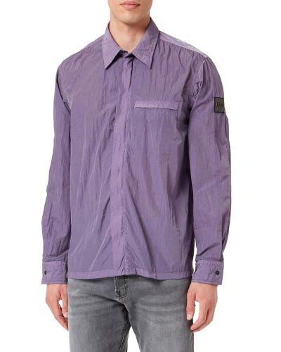 BOSS Medium Laio Overshirt - Purple