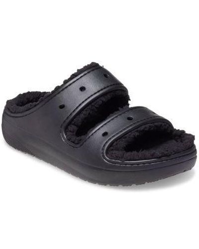 Crocs™ Classic Cozzzy Sandal - Black