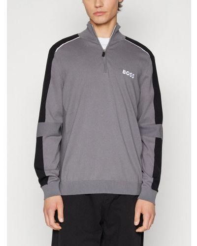BOSS Medium Zelchior-X Sweatshirt - Grey