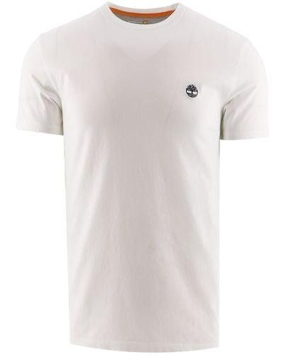 Timberland Dunstan River Logo T-Shirt - White