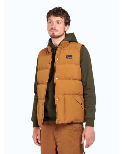 Penfield Rubber Outback Gilet - Brown