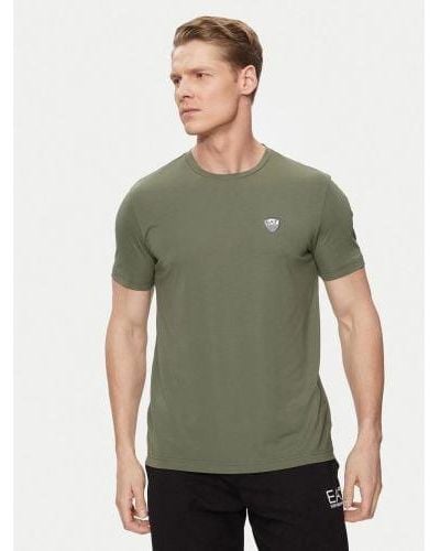 EA7 Beetle Basic Crest T-Shirt - Green