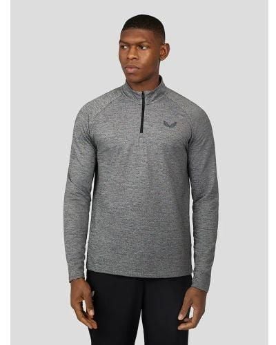 Castore Standard Quarter Zip Sweatshirt - Grey