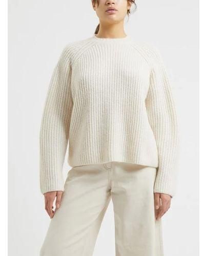 French Connection Classic Cream Jika Jumper - White