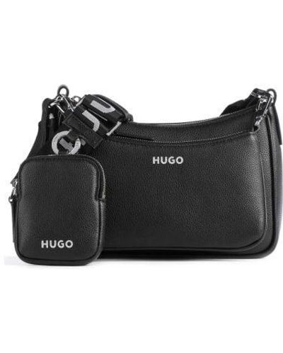 HUGO Bel Crossbody Bag - Black