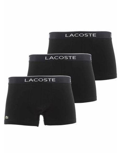 Lacoste 3-Pack Trunk - Black