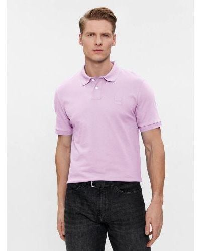 BOSS Light Pastel Passenger Polo Shirt - Purple