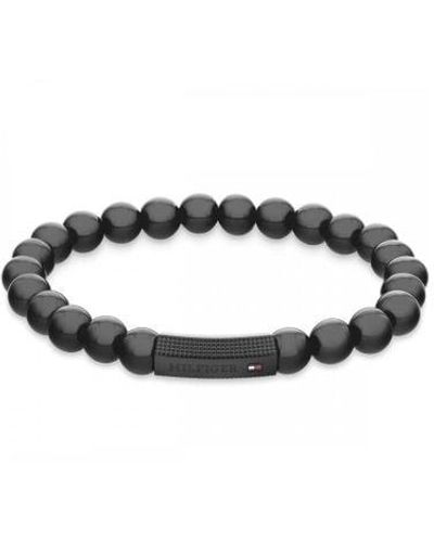 Tommy Hilfiger Beads Bracelet - Black