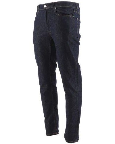 Lacoste Washed Rinse Denim Jeans - Blue