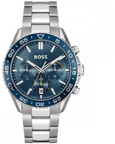 BOSS Steel Runner Watch - Blue
