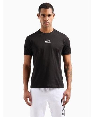 EA7 Logo T-Shirt - Black