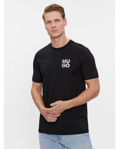 HUGO Detzington241 T-Shirt - Black