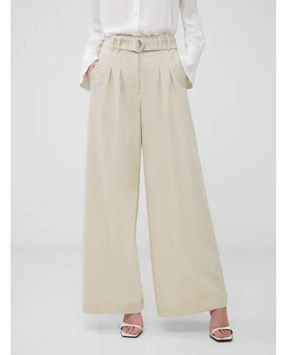 French Connection Oyster Everly Suiting Trouser - Natural