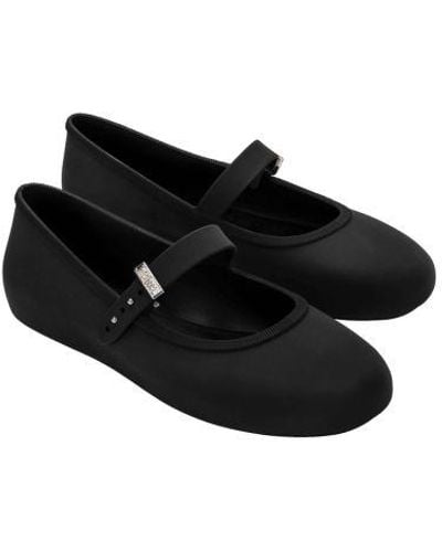 Melissa Soft Ballerina Shoe - Black