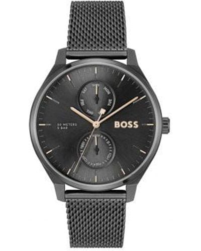 BOSS Steel Tyler Watch - Black