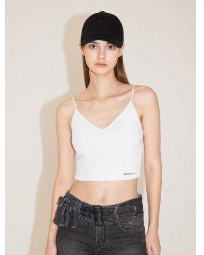 Miss Sixty Bright Knitted Tube Top - White