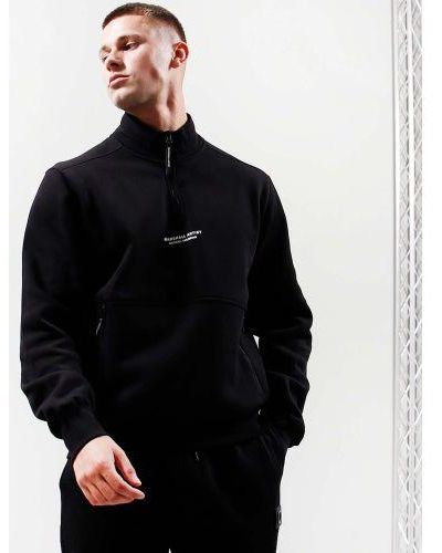Marshall Artist Siren Quarter Zip Sweatshirt - Black