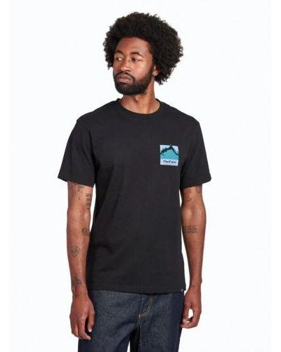 Penfield Mountain Scene Back Graphic T-Shirt - Black